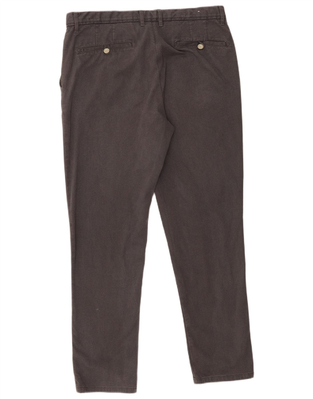 Pantaloni chino slim da uomo Zara EU 44 Large W34 L29 Grigio