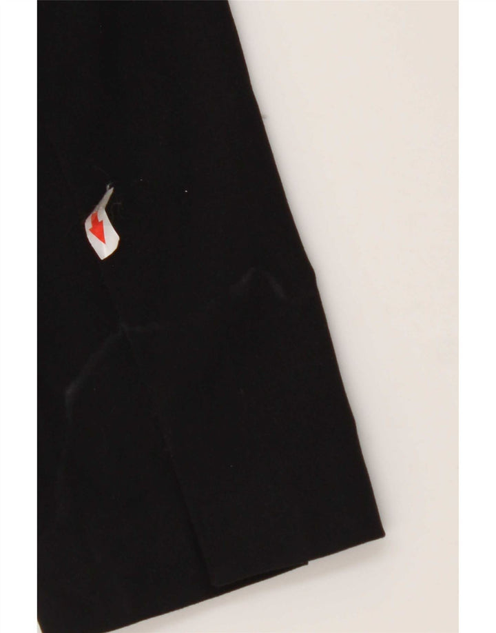 Giacca blazer a 1 bottone Marks & Spencer da donna UK 12 poliestere nero medio