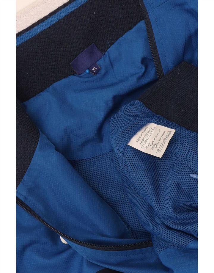 Giubbotto bomber da uomo Asics UK 42 XL Blu poliestere color block