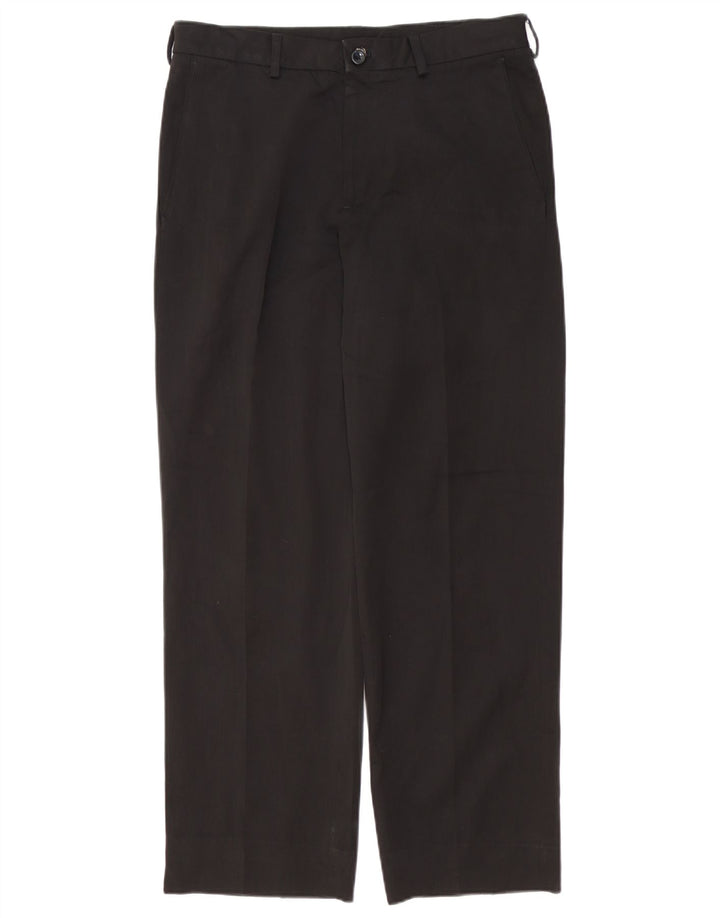 Pantaloni chino dritti da uomo IZOD W32 L29 neri