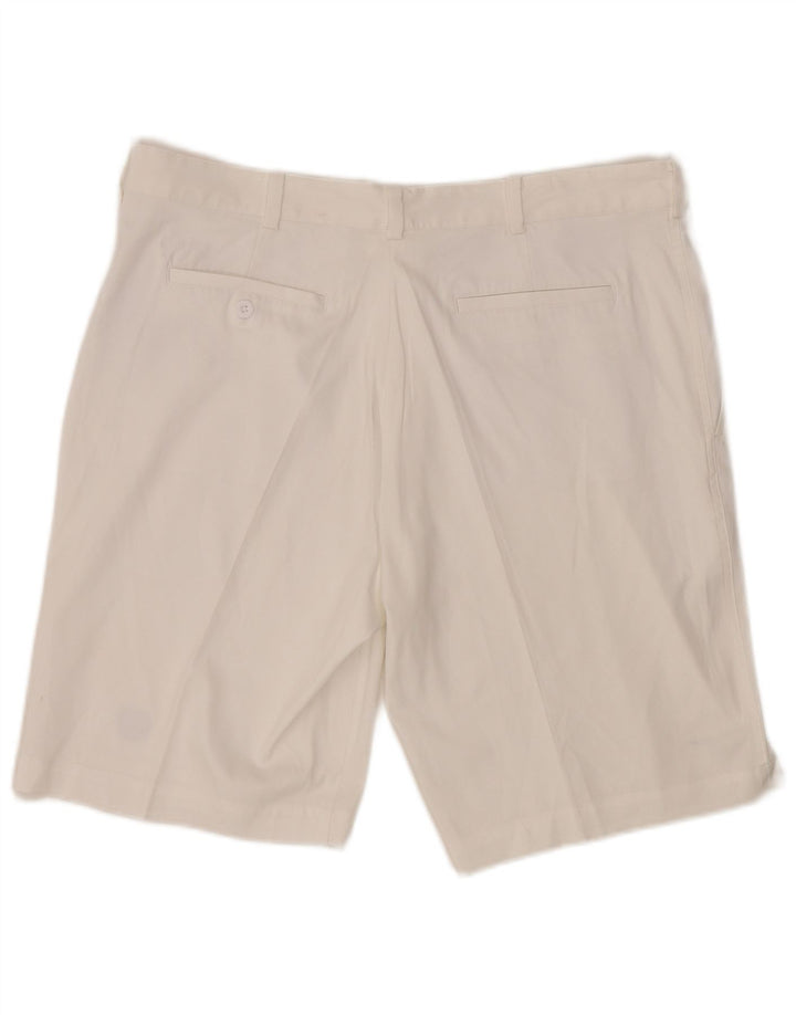Pantaloncini chino Nike Barcelona da uomo W38 XL poliestere bianco