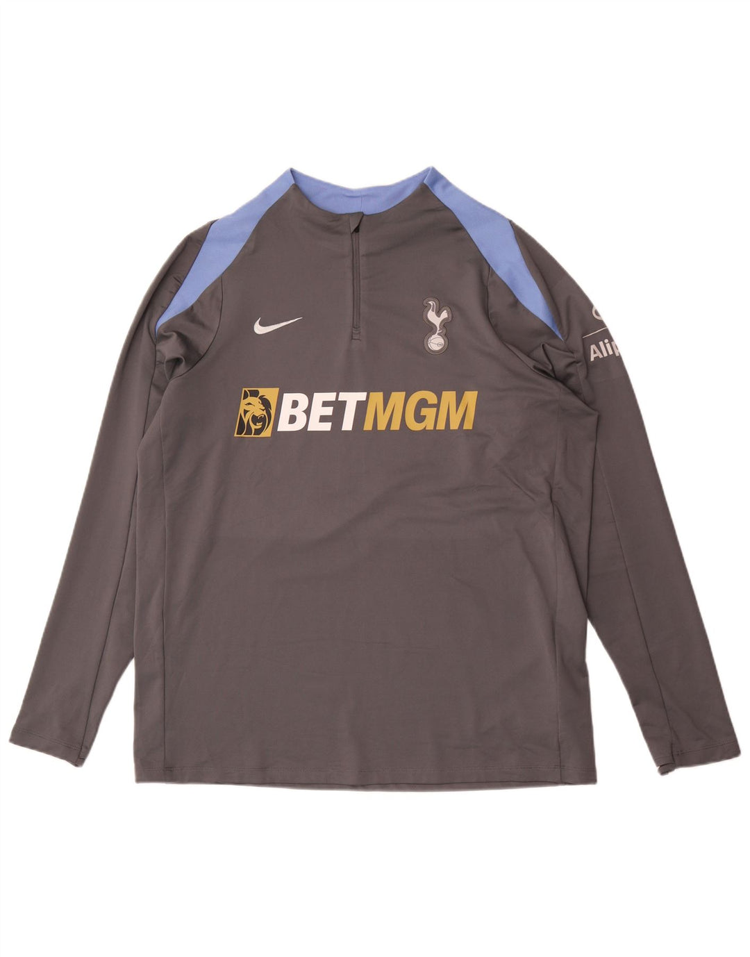 Maglia da tuta grafica pullover Nike Tottenham Hotspur da uomo XL grigia
