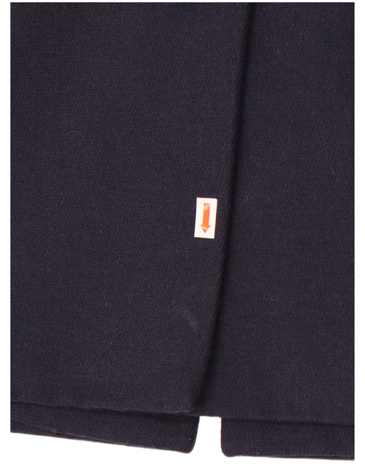 Giacca blazer da donna a 1 bottone lungo Hobbs UK 8 piccola in poliestere blu navy