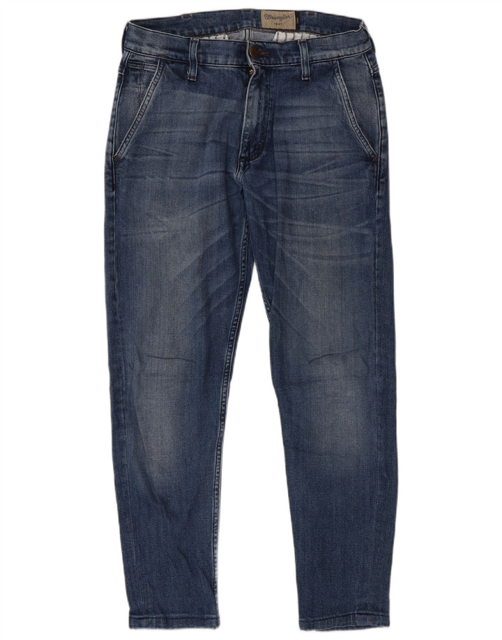 Jeans chino slim da uomo WRANGLER W31 L34 cotone blu