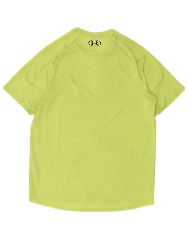 T-shirt da uomo Under Armour Top verde medio in poliestere