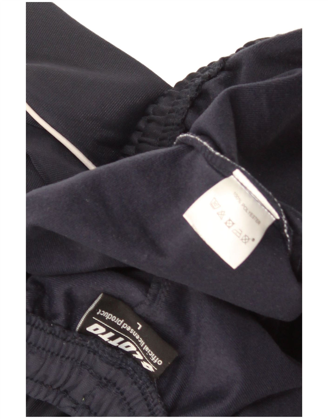 Pantaloni da tuta da uomo Lotto Joggers Large Poliestere blu navy