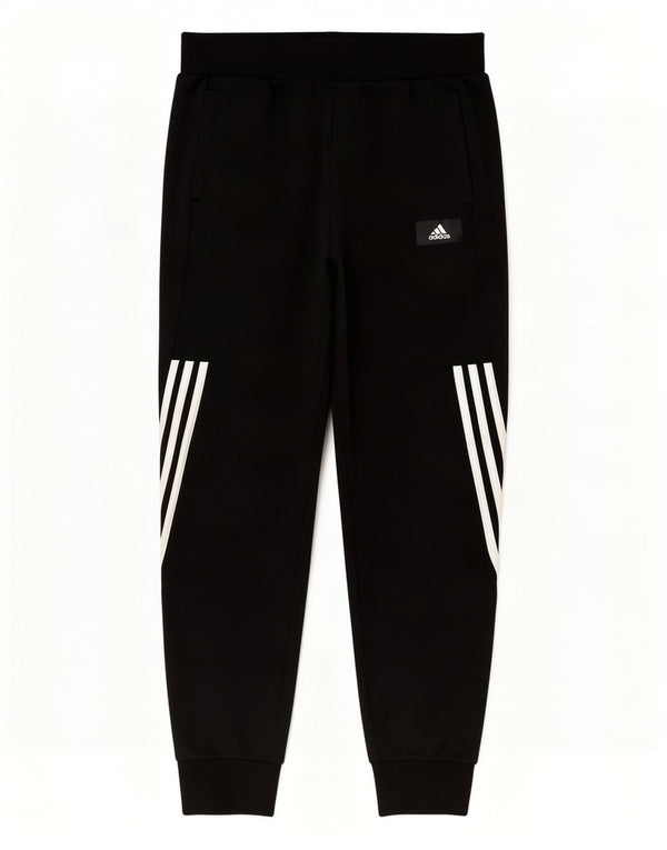 Pantaloni della tuta da ragazzo Adidas Joggers 13-14 anni in cotone nero