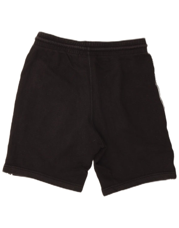 Pantaloncini sportivi grafici da uomo Champion piccoli in cotone nero