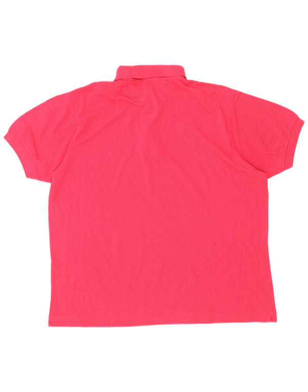 Polo da uomo Lacoste taglia 7 2XL cotone rosa