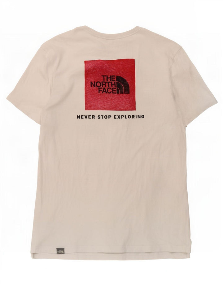 T-shirt grafica da uomo The North Face Top in cotone bianco medio