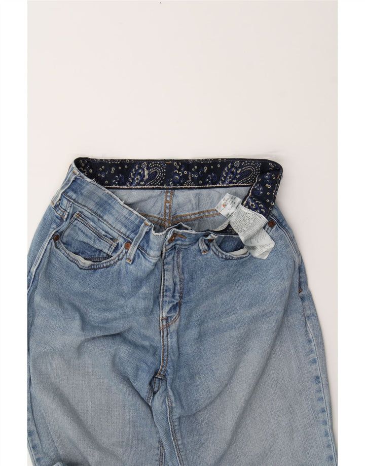 LEVI'S Womens Straight Jeans W29 L32 Blue Cotton Vintage Levi's and Second-Hand Levi's from Messina Hembry 