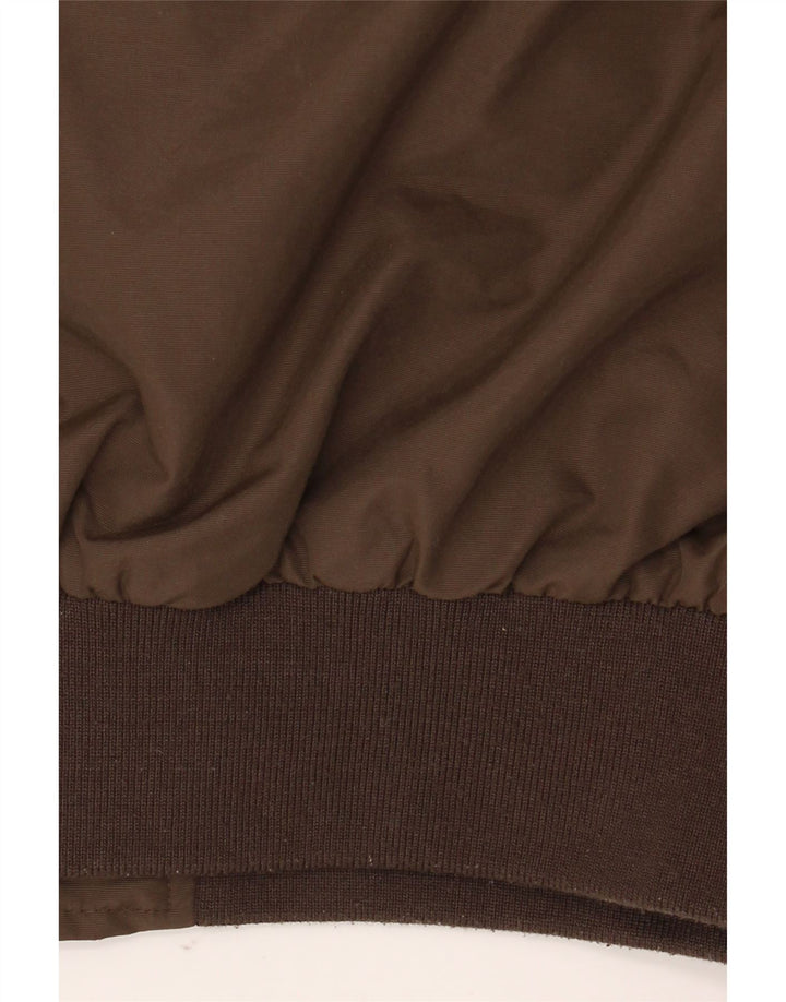 CANADIENS Giubbotto Bomber da Uomo IT 50 Large Marrone Nylon