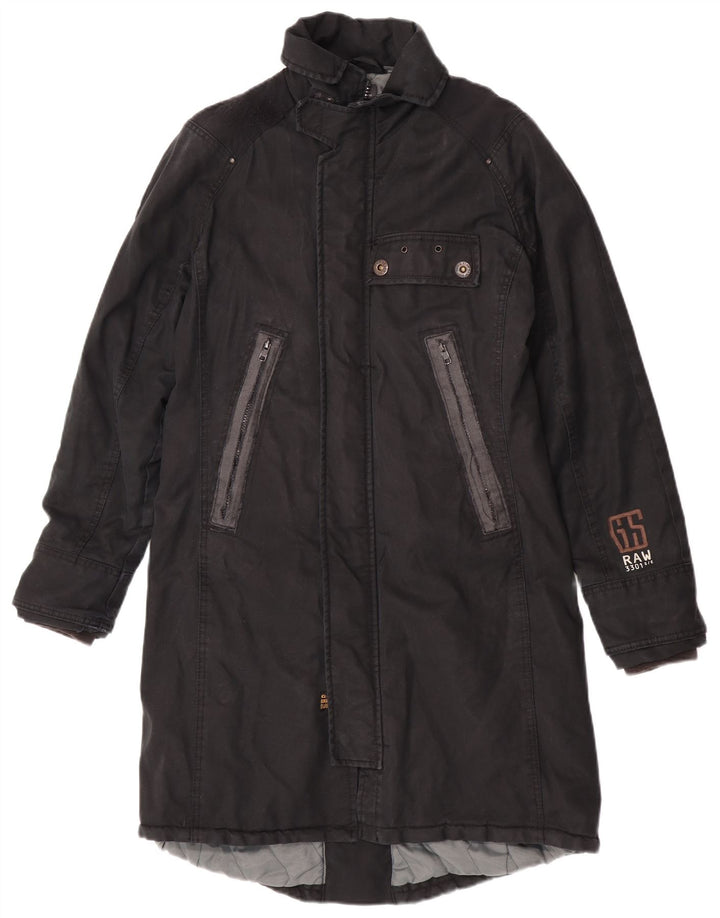 Cappotto giacca a vento da donna G-Star UK 40 grande cotone nero