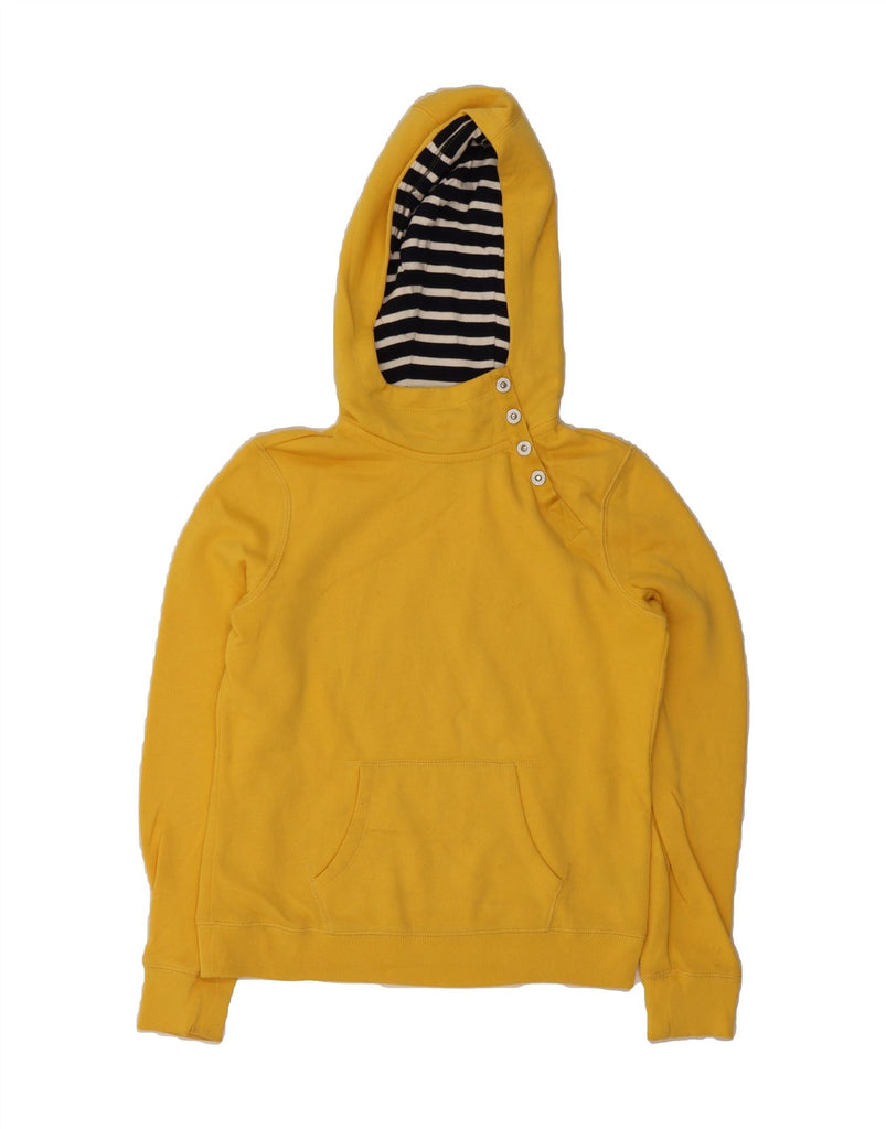 RALPH LAUREN Womens Hoodie Jumper UK 6 XS Yellow Cotton Vintage Ralph Lauren and Second-Hand Ralph Lauren from Messina Hembry 