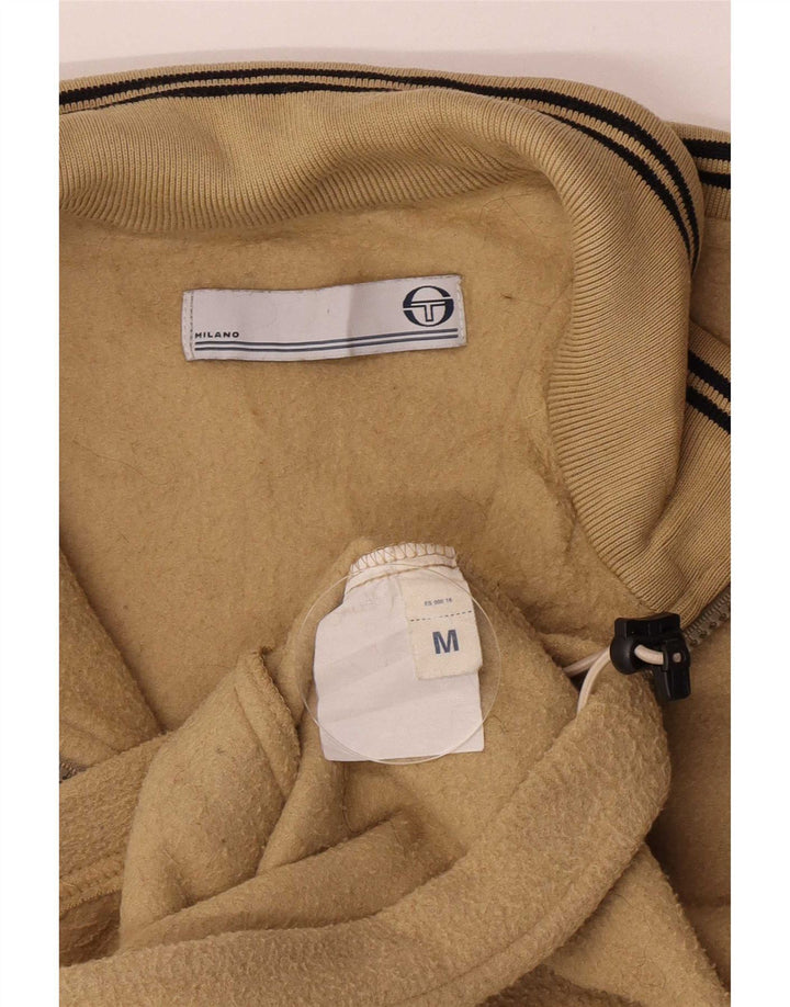 Gilet in pile da uomo Sergio Tacchini UK 38 beige medio