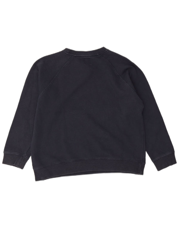 Felpa da donna Fila Maglione UK 16 Large Blu Navy in cotone
