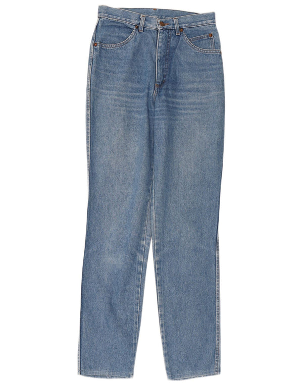 Jeans da donna a vita alta VINTAGE W26 L30 Blu