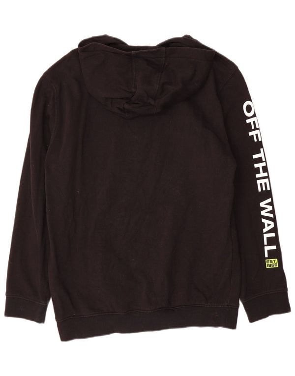 Felpa con cappuccio grafica da ragazzo Vans 14-15 anni XL in cotone nero