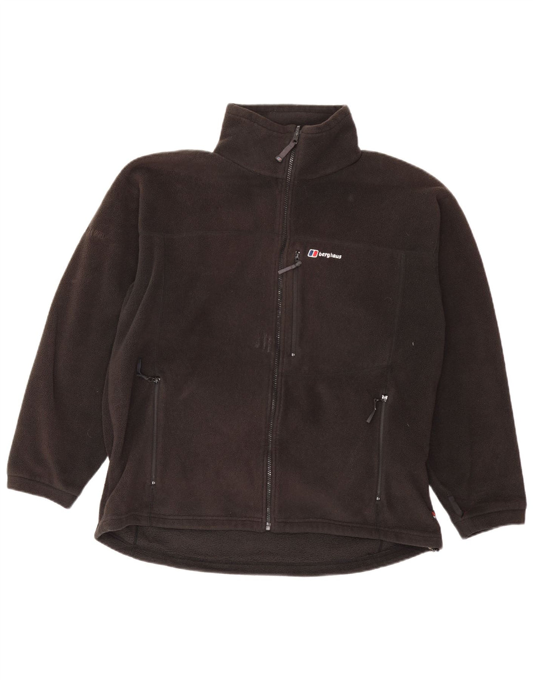 Giacca in pile oversize da donna Berghaus UK 18 XL poliestere nero