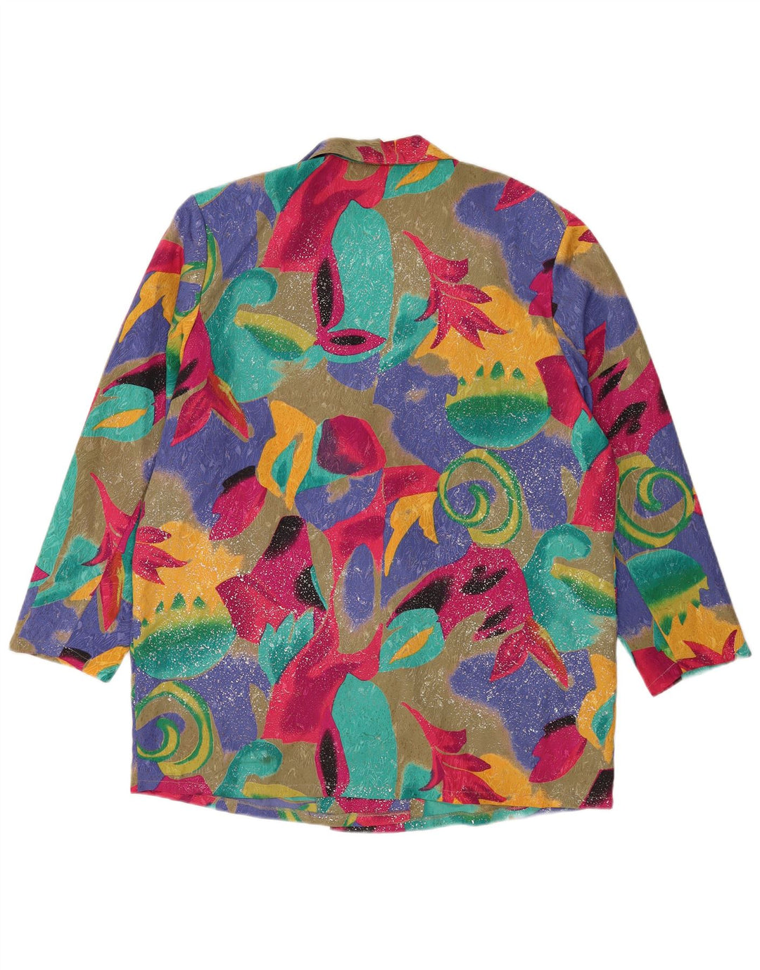 Giacca blazer oversize da donna Yessica EU 46 XL multicolore geometrica