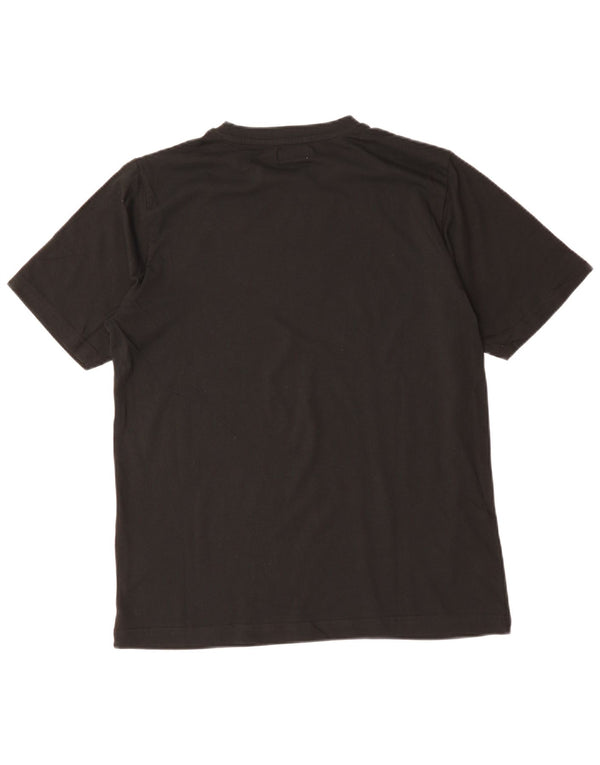 T-shirt grafica da uomo KAPPA Top in cotone nero medio