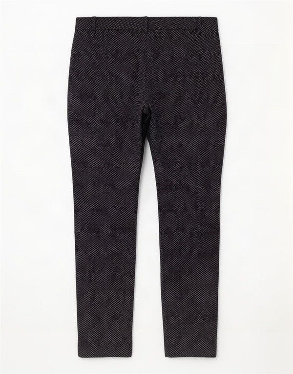 Pantaloni corti slim da donna Zara EU 36 XS W26 L26 Blu navy maculato