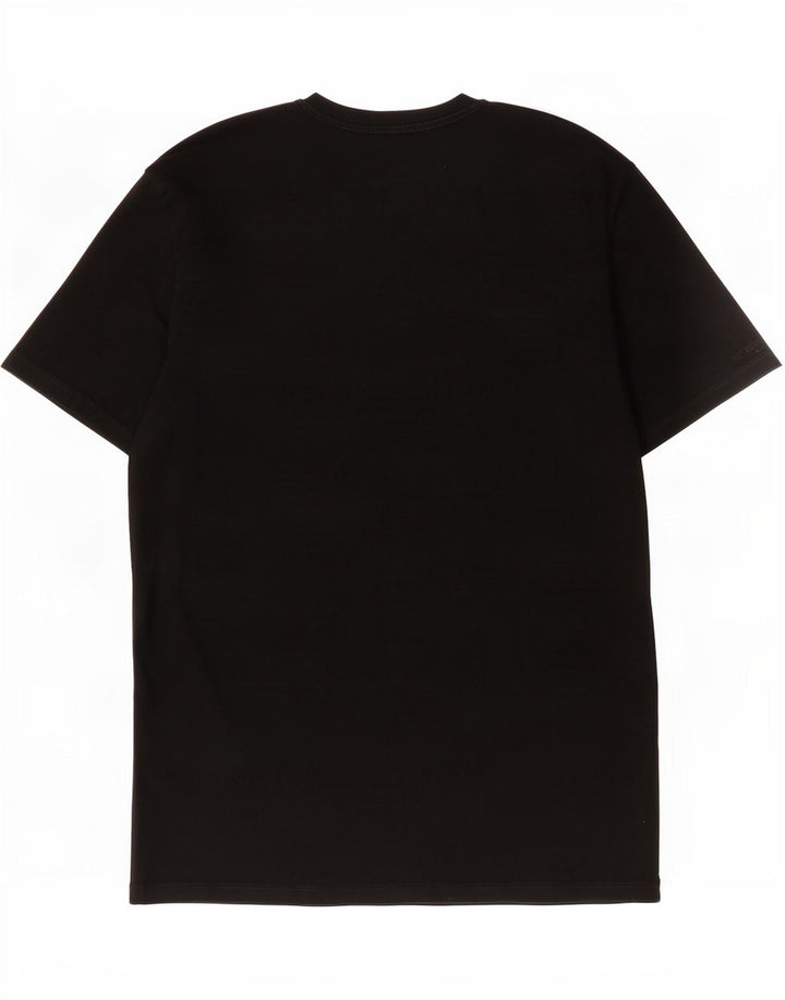T-shirt Zara da uomo Top grande in cotone nero