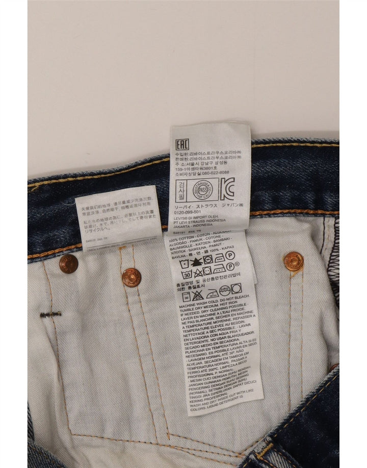 Levi's Uomo 501 Jeans dritti W38 L30 Cotone blu navy