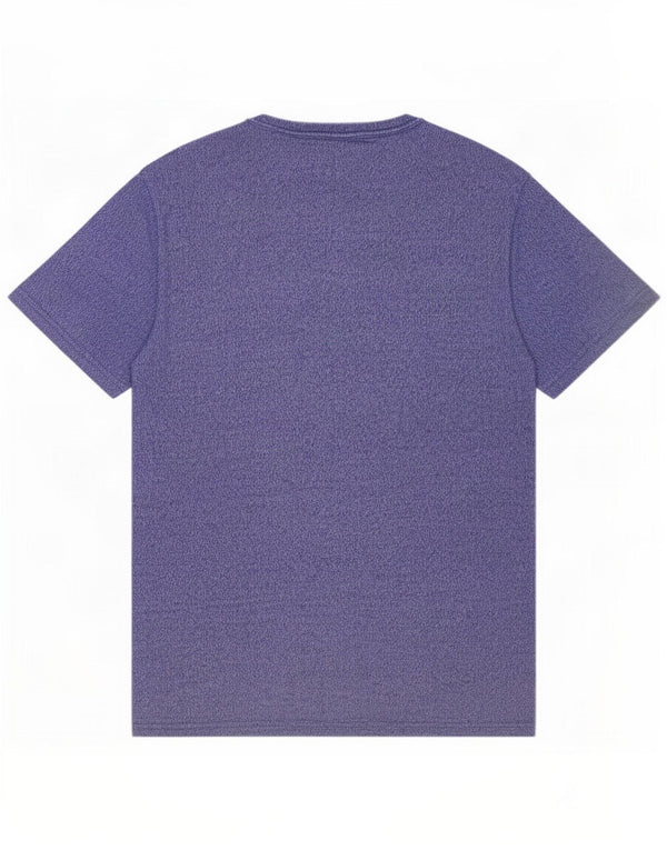 T-shirt grafica da uomo Malibu Superdry Top 2XL cotone screziato blu navy