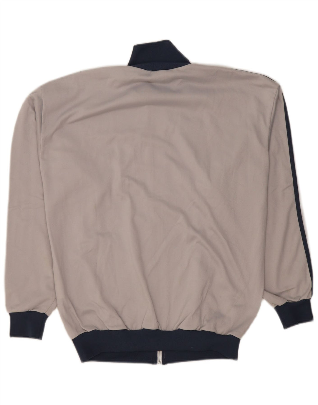 Giacca da tuta da uomo Adidas UK 38/40 Poliestere grigio medio