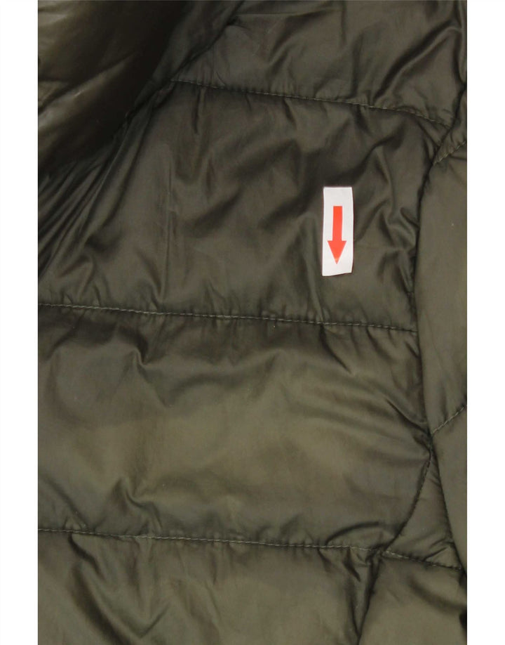 Giacca imbottita con cappuccio da donna Esprit UK 16 grande cachi