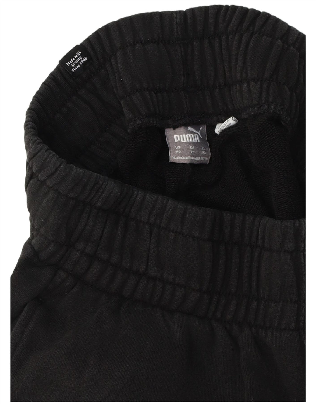 Pantaloni da tuta da donna PUMA Joggers UK 4 XS Nero Cotone