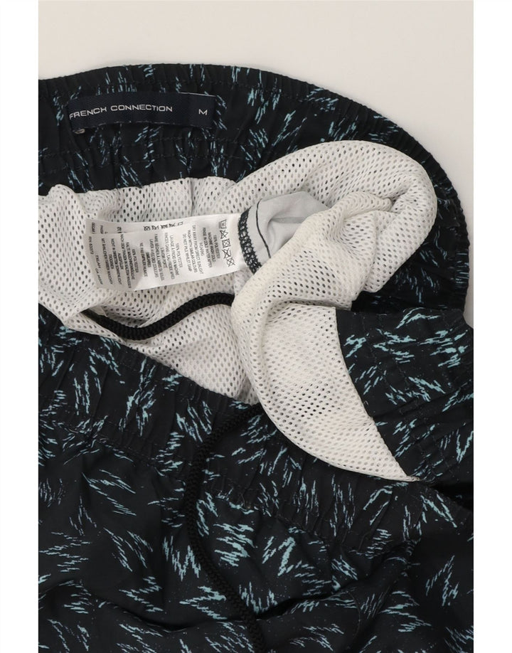 FRENCH CONNECTION Pantaloncini da bagno da uomo Poliestere mélange nero medio