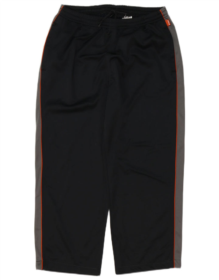 Pantaloni da tuta da uomo Lotto UK 40/42 Large Nero Colourblock Poliestere