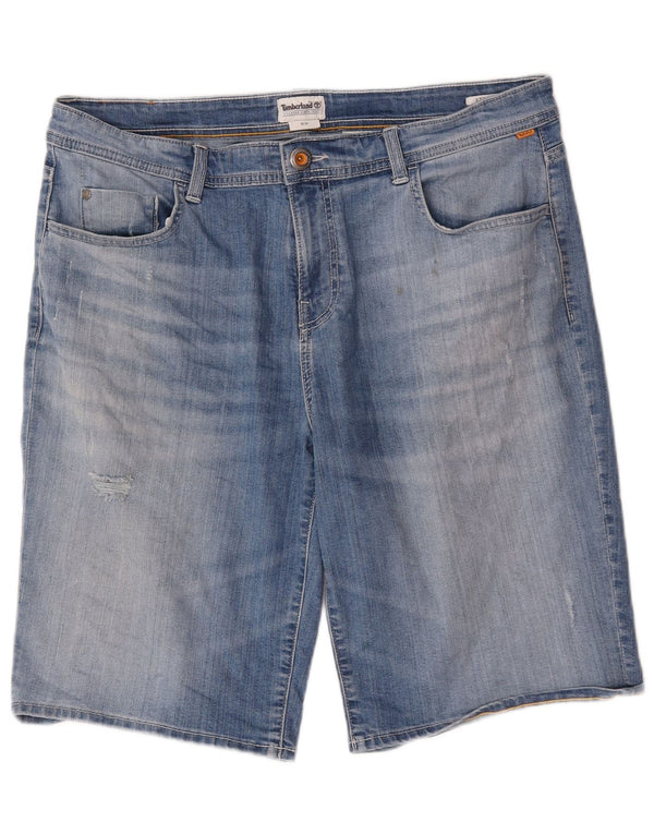 Pantaloncini di jeans da uomo Timberland W36 grandi blu