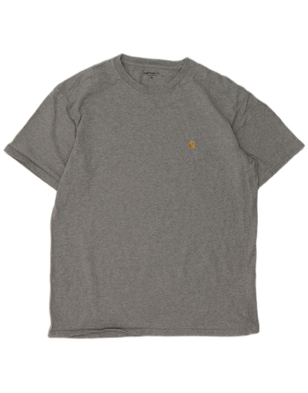 T-shirt da uomo Carhartt Top XL in cotone grigio