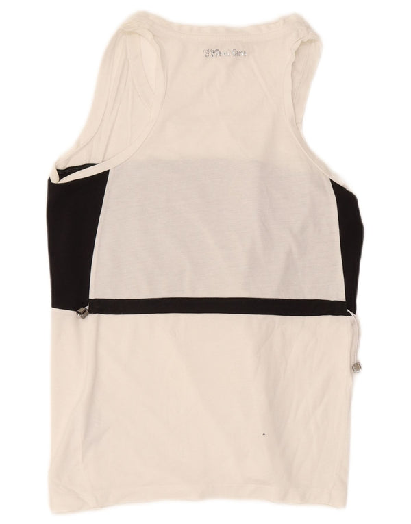 Canotta da donna Max Mara UK 12 Colorblock bianco medio