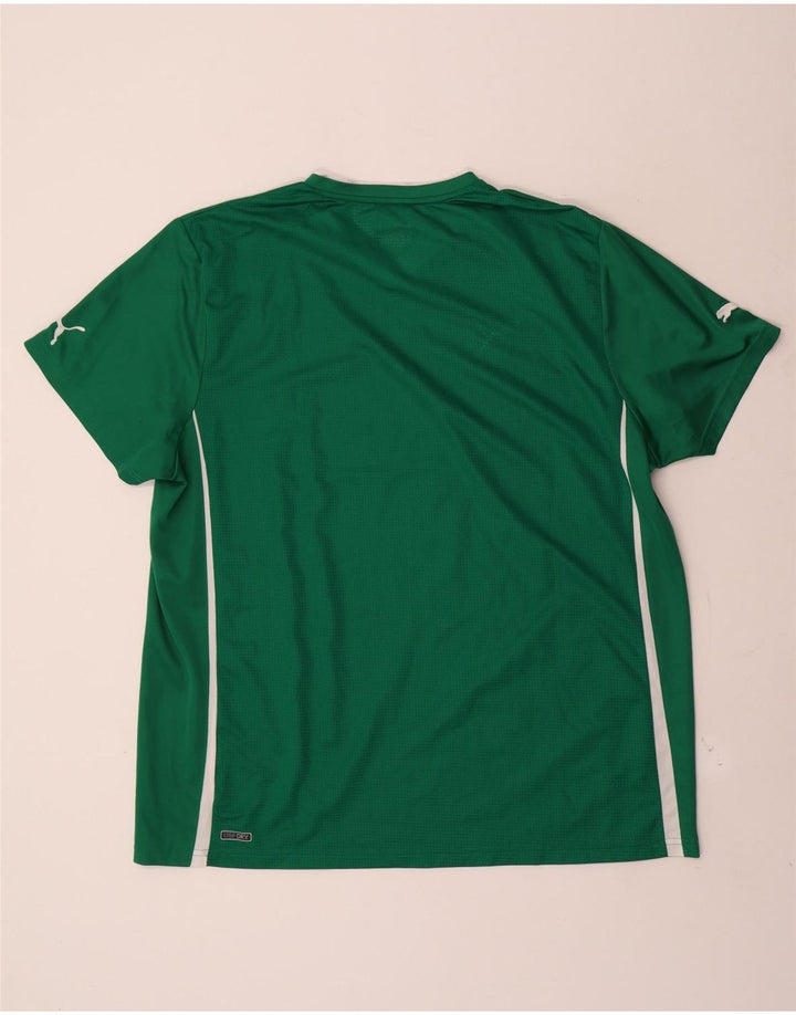 T-shirt da uomo Puma Top 2XL verde color block