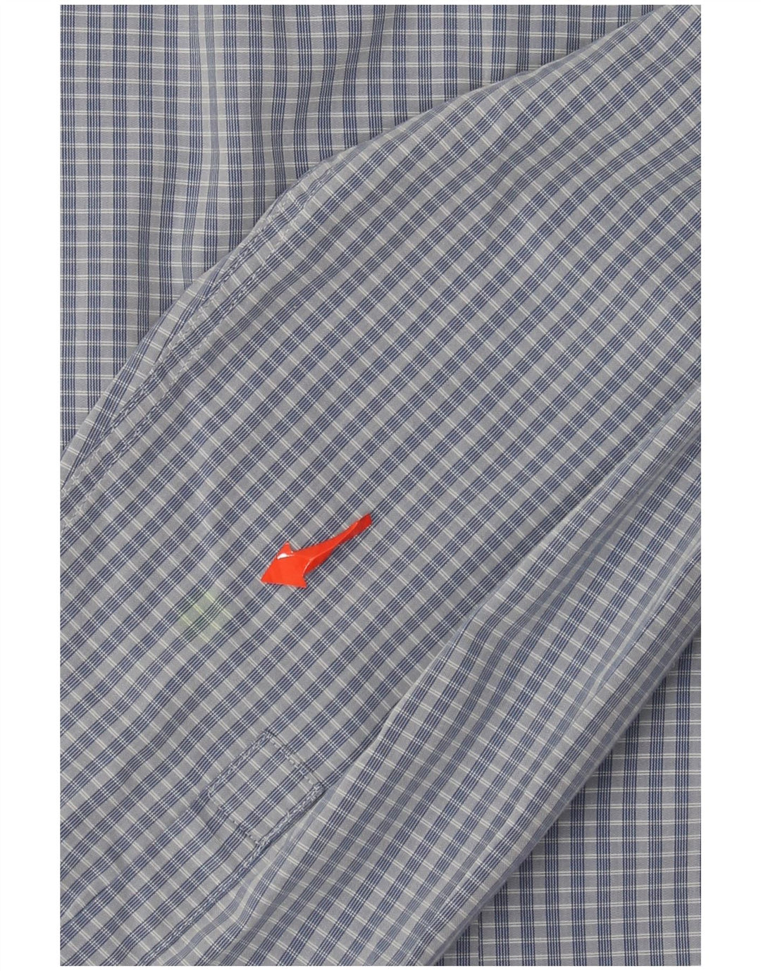 Camicia slim fit da uomo Calvin Klein taglia 43 17 XL a quadri blu