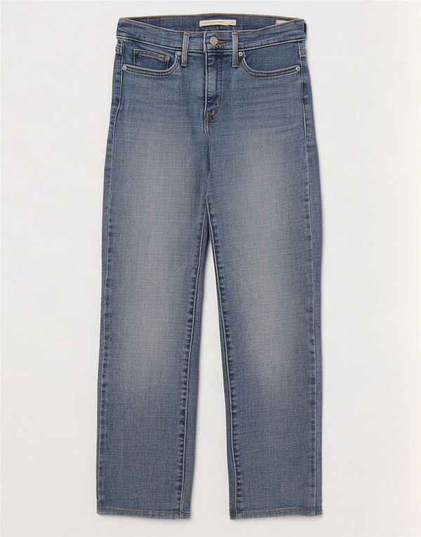 Jeans dritti modellanti da donna Levi's 314 W28 L27 cotone blu