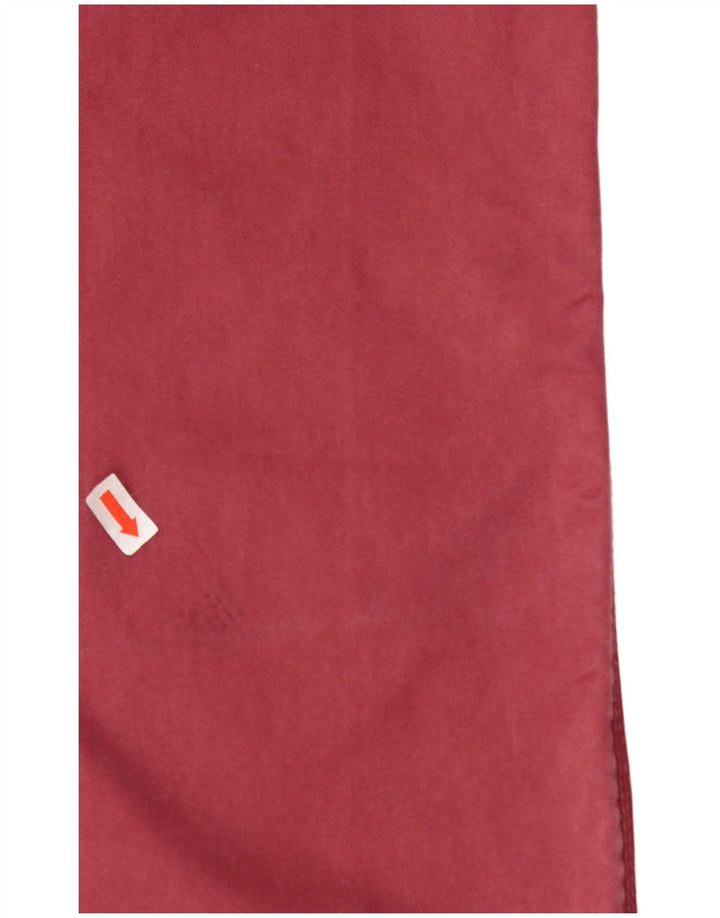 FAT FACE Pantaloni chino dritti da uomo W38 L33 in cotone rosso