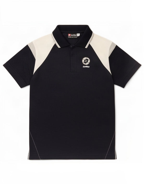 Polo da bambino Lotto 9-10 anni Small in poliestere color block blu navy