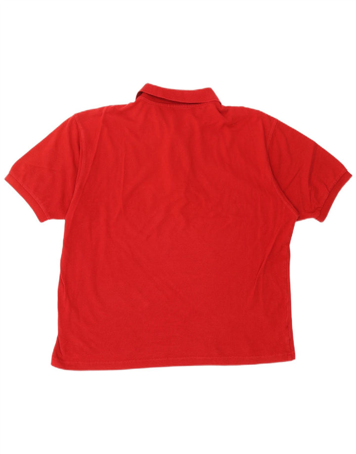 Polo da uomo Fred Perry XL in cotone rosso