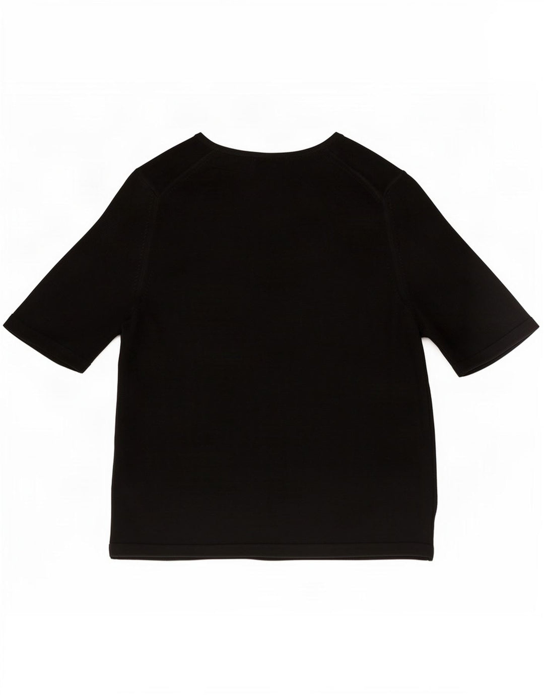 Maglietta da donna Marks & Spencer Top UK 12 Medium Nero Acrilico