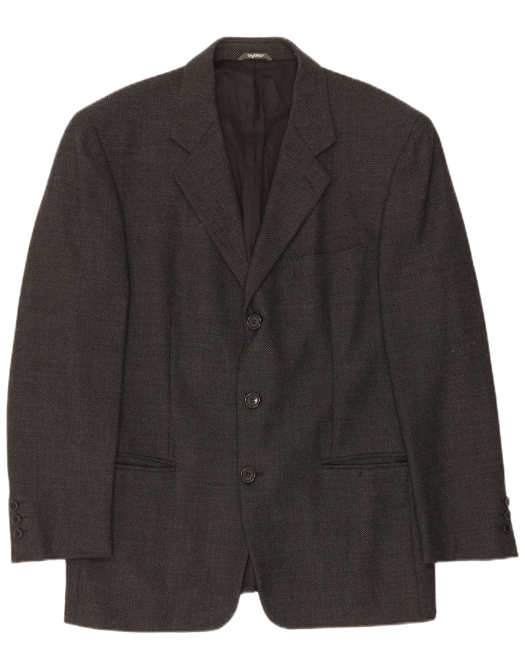 Giacca blazer a 3 bottoni da uomo Byblos EU 48 lana grigio medio