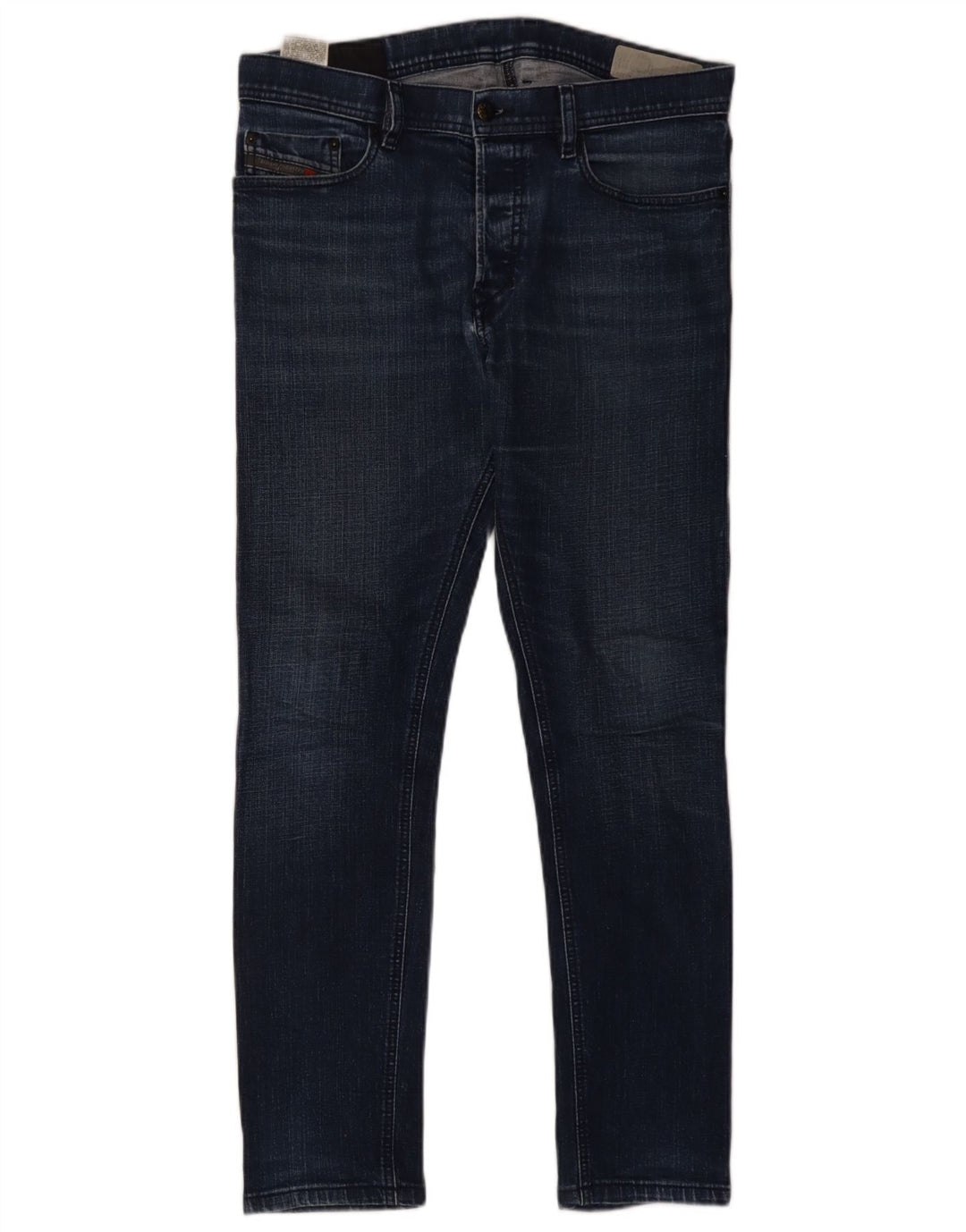 Jeans slim da uomo Diesel W32 L28 cotone blu navy