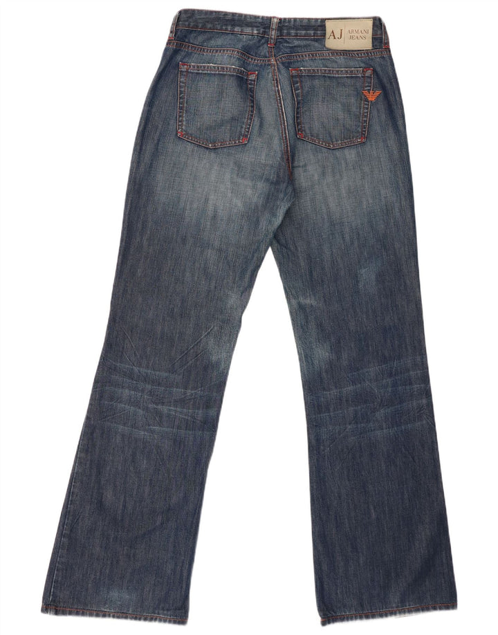 Jeans svasati da donna Armani W31 L32 cotone blu navy