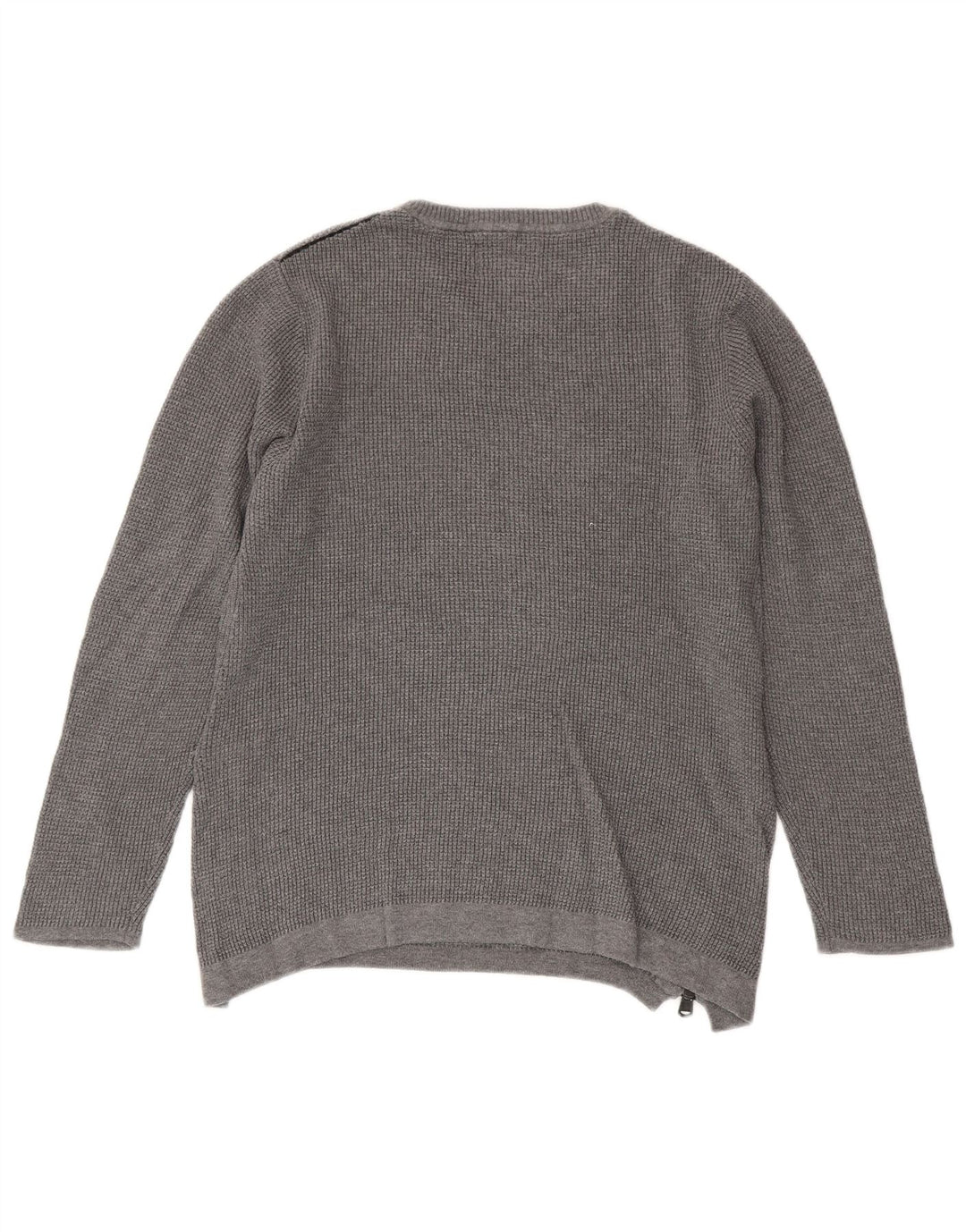 Maglione girocollo da ragazzo Zara 9-10 anni in cotone grigio