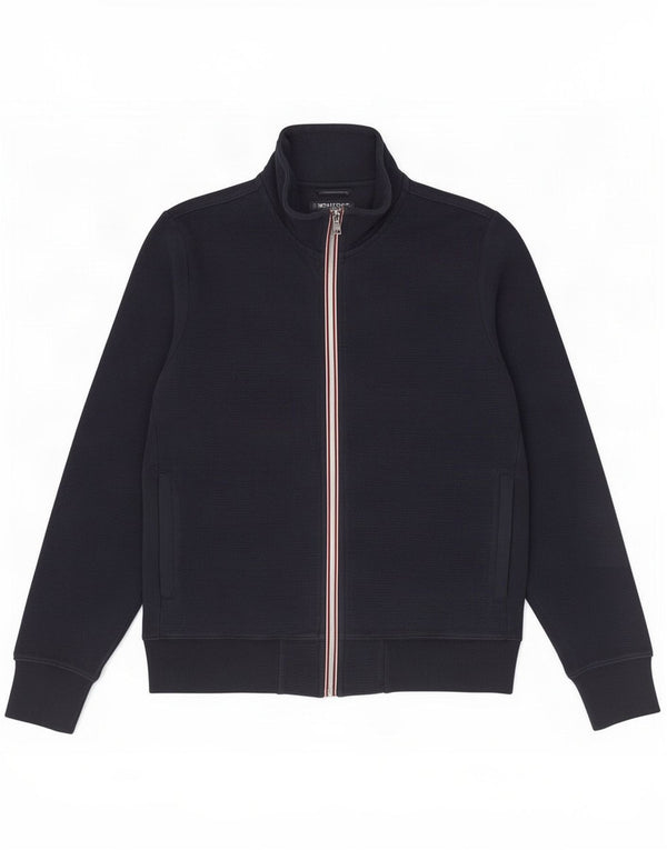 Tommy Hilfiger Giacca da ginnastica da uomo vintage fit piccola in cotone blu navy