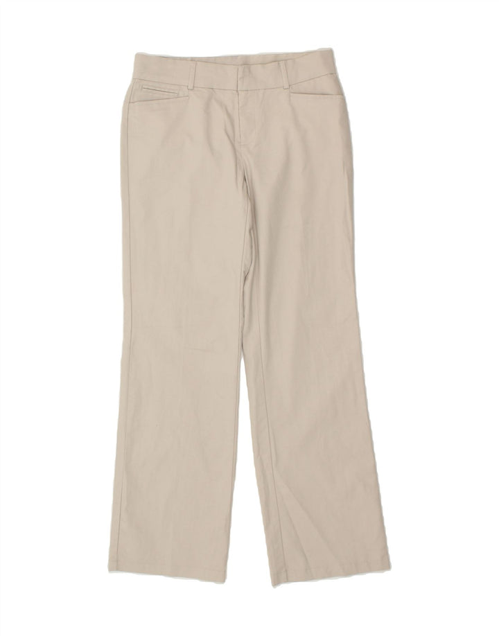DOCKERS Womens Straight Casual Trousers US 6 Medium W30 L31 Off White Vintage Dockers and Second-Hand Dockers from Messina Hembry 